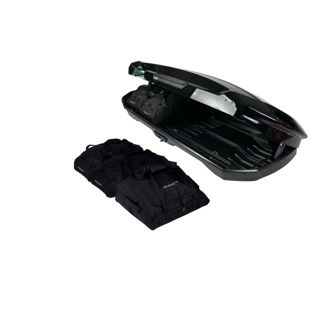 KJUST Dachboxen Taschen Set fuer Dachbox THULE MOTION 3 XL LOW 5er-Set - 13173