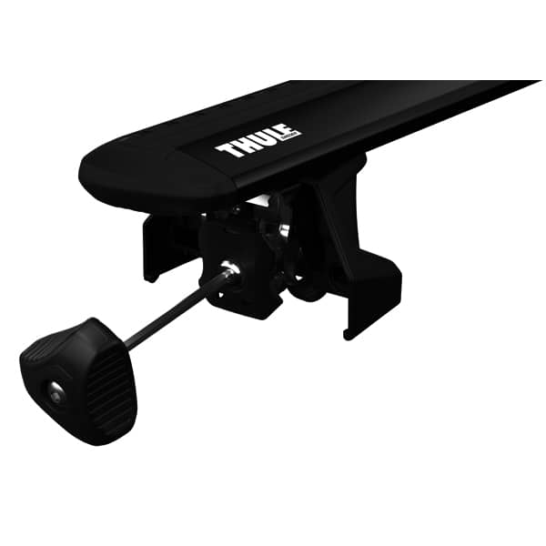 Dachträger VW ID.Buzz Cargo Van 23- Fixpkt. THULE Alu Evo B Kompletter Thule Dachtraeger Evo mit WingBar Evo Aluschienenprofilen