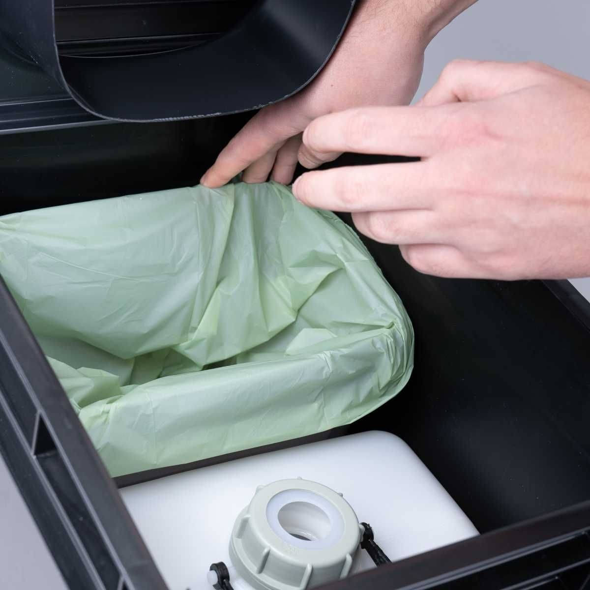 BOXIO - BIO BAGS 10 L Kompostierbare Muellbeutel - BOX-BAG-25-10-10