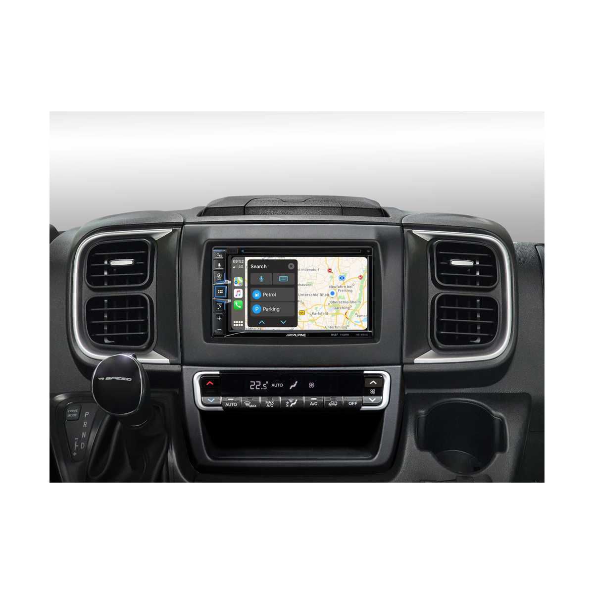 ALPINE 2-DIN-Navigationssystem Fiat Ducato Serie 8 ab Bj. 2021 INE-W611DU8