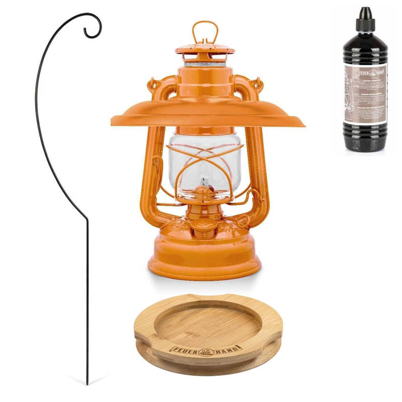 FEUERHAND Sturmlaterne 276 Pastel Orange Premium-Set 2.0 FEUERHAND Sturmlaterne 276 Pastel Orange Premium-Set 2.0
