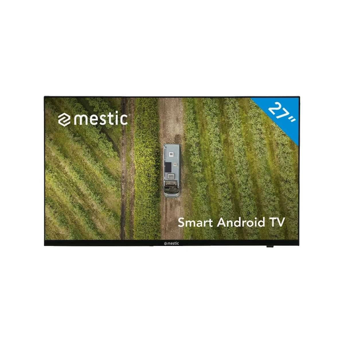 MESTIC MTV-27 LED-TV 27 Zoll -68-5 cm- Triple-Tuner- BT 4.2- Android-Smart-TV- Anthrazit - 1520120