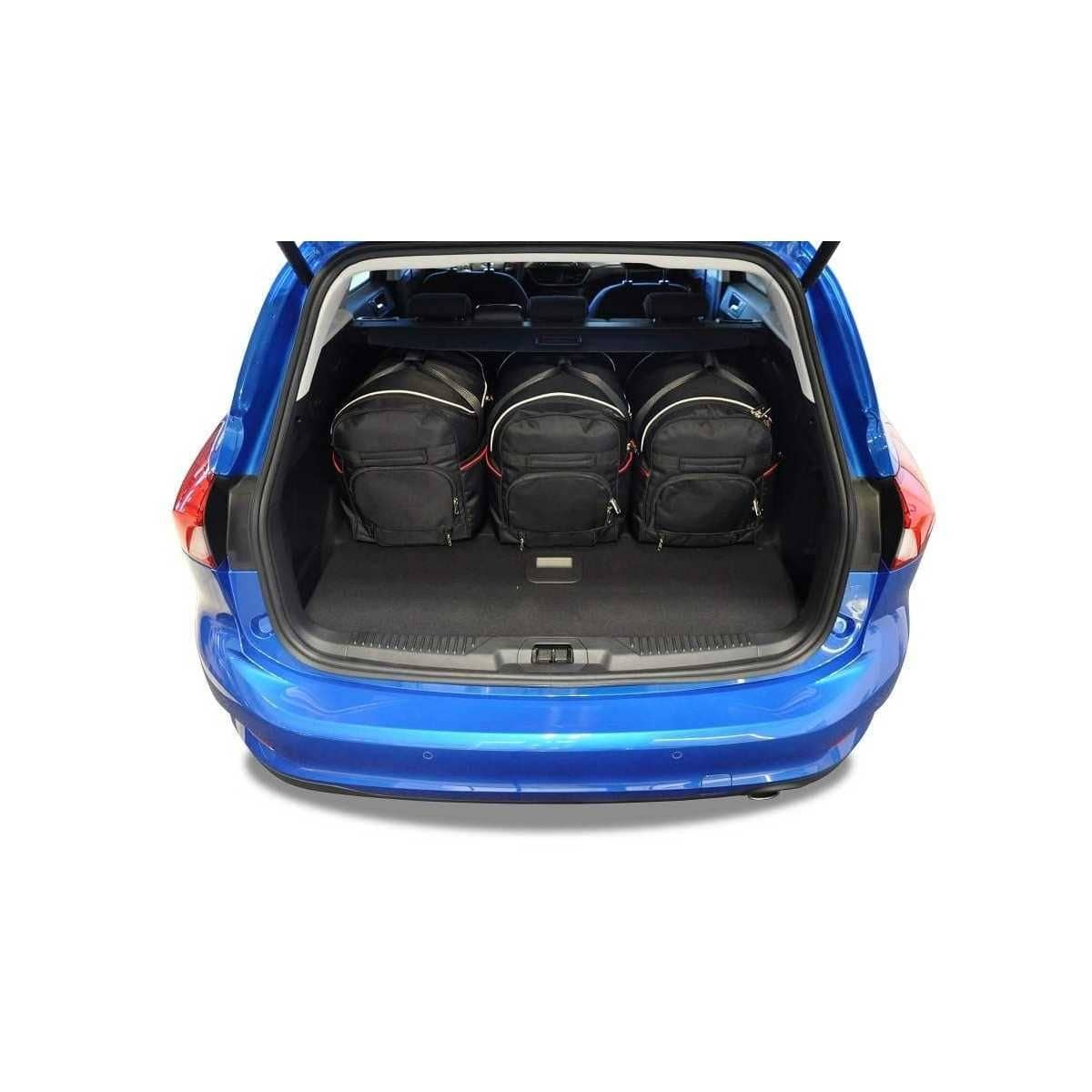 KJUST Kofferraum Taschen Set fuer FORD FOCUS Kombi ab Bj. 2018 5er-Set - 7015044