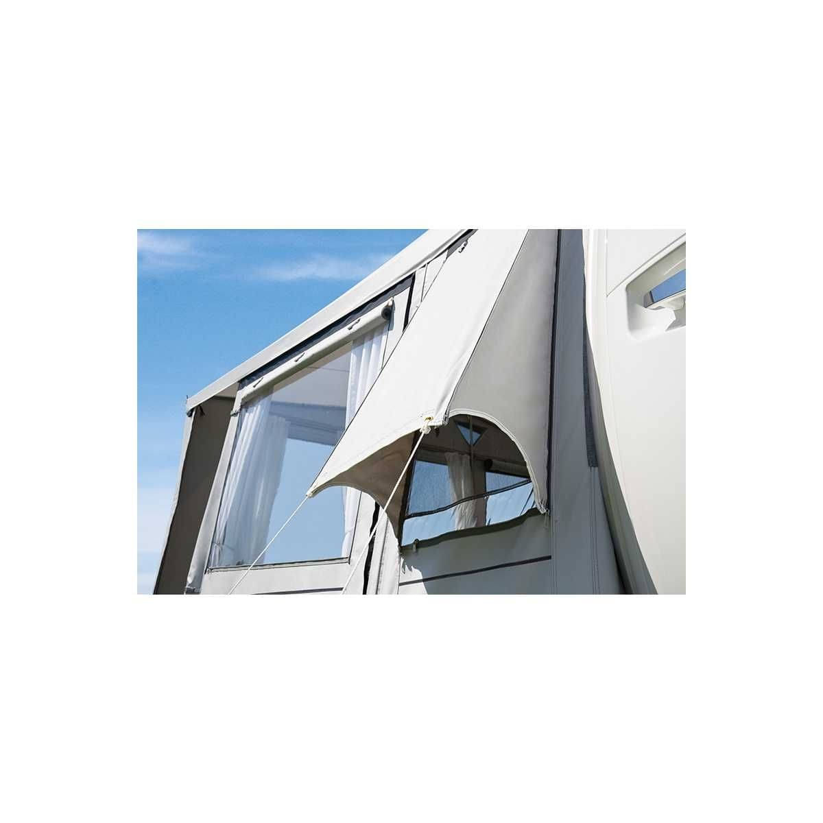 DWT Wohnwagen-Vorzelt AMBASSADOR III Gr. 13 Umlaufmass 911-940 cm Tiefe 240 cm 32 mm Alu-Gestaenge - 128103A32