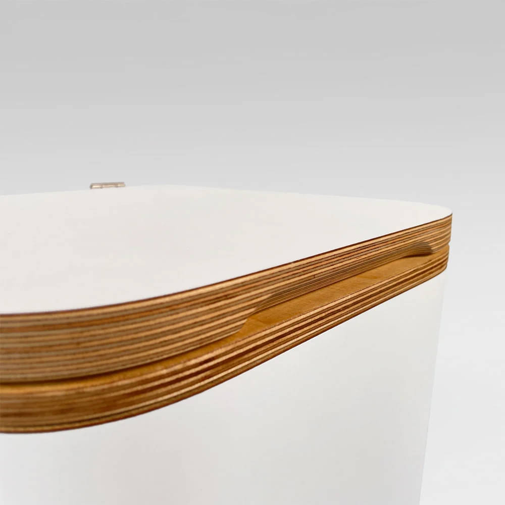 TRELINO Trenntoilette Timber Groesse M Weiss - T01-02601