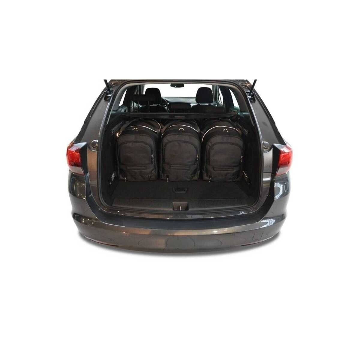 KJUST Kofferraum Taschen Set fuer OPEL ASTRA TOURER Bj. 2016-2021 5er-Set - 7031021