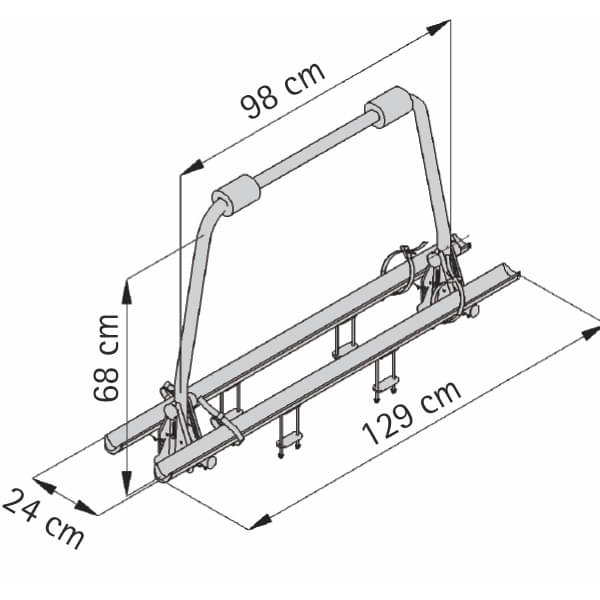Fahrradtraeger UEBLER 11004 Deichseltraeger DT1