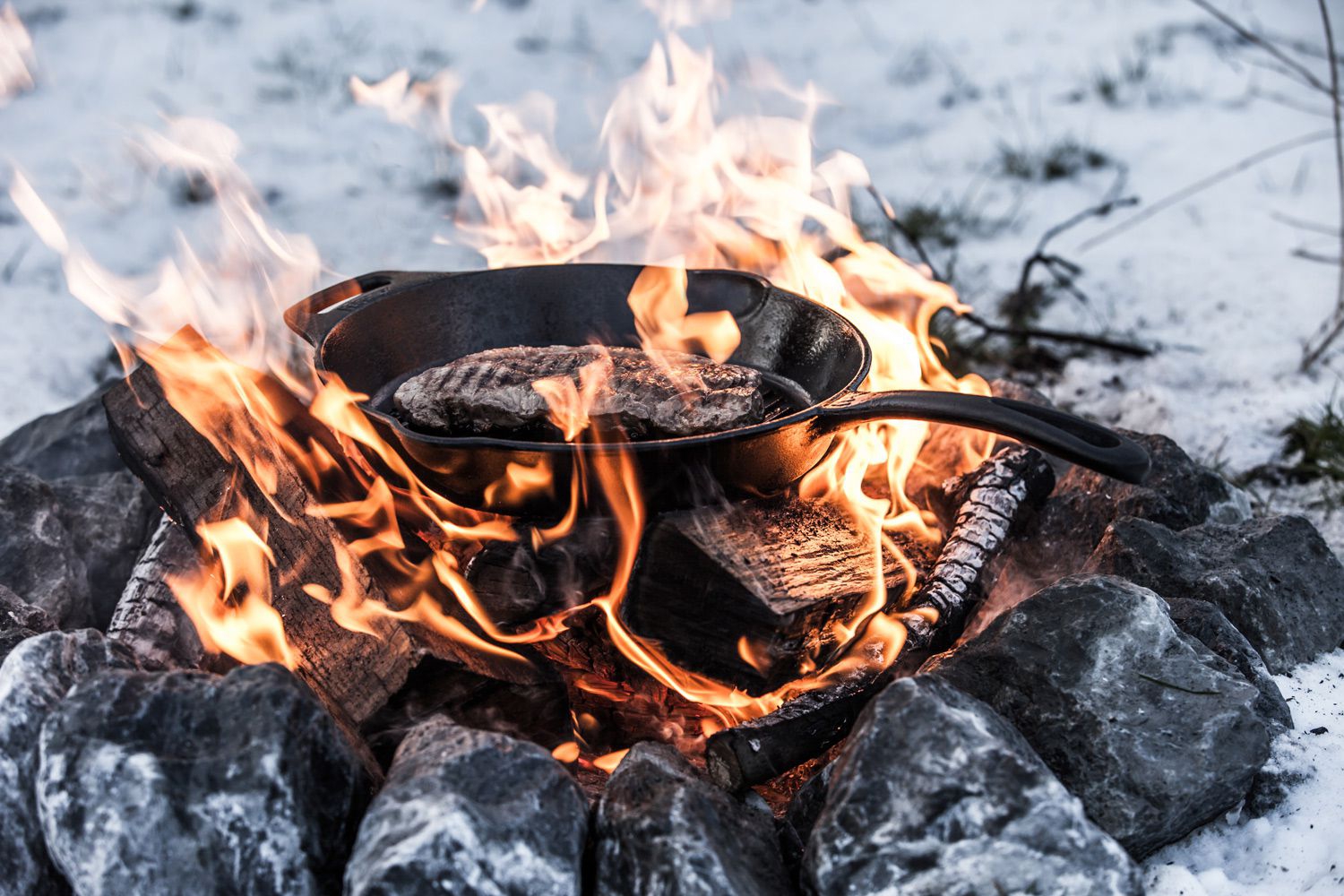 PETROMAX Grill-Feuerpfanne gp30 mit Stiel gp30-t