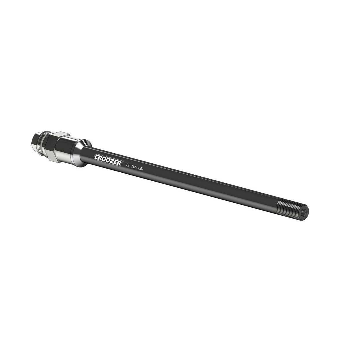CROOZER Steckachsadapter Gewindesteigung 1.00 - Laenge 211-217 mm- Adapterkopf - 122530218