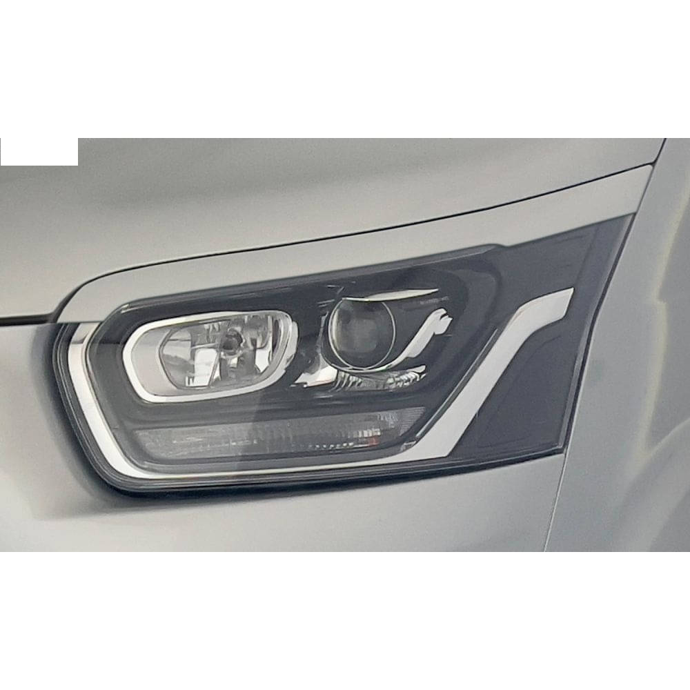 RDX Scheinwerferblenden Boeser Blick FORD Transit mit Xenon-schwarze Halogen-Scheinwerfer ab Bj. 2014 - RDSB220X