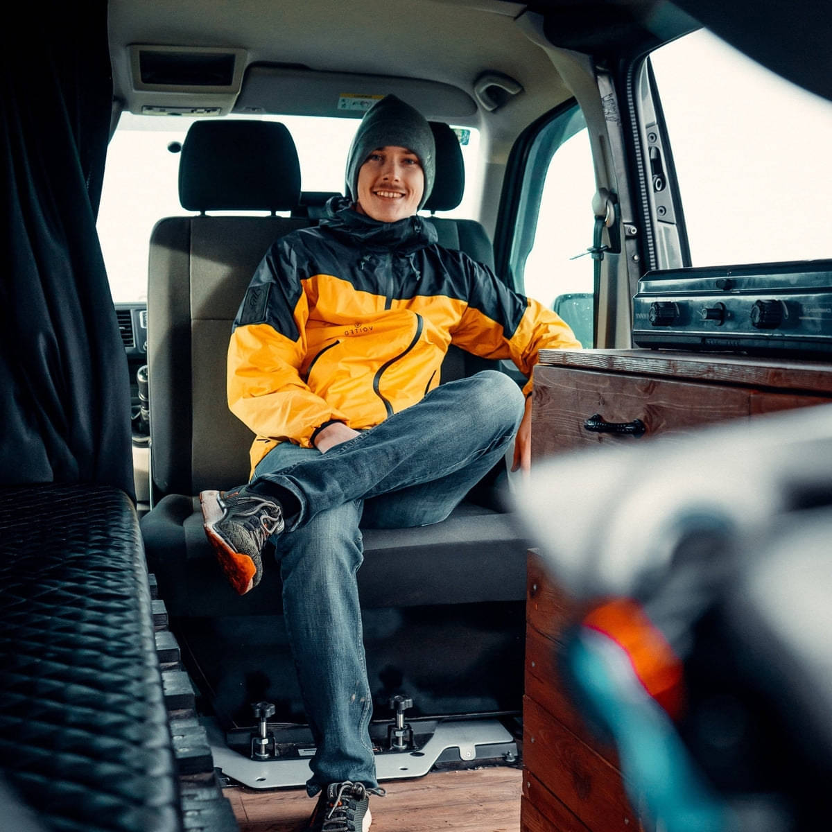 KIRAVANS Drehkonsole Doppelsitzbank VW T5 T6 T6.1