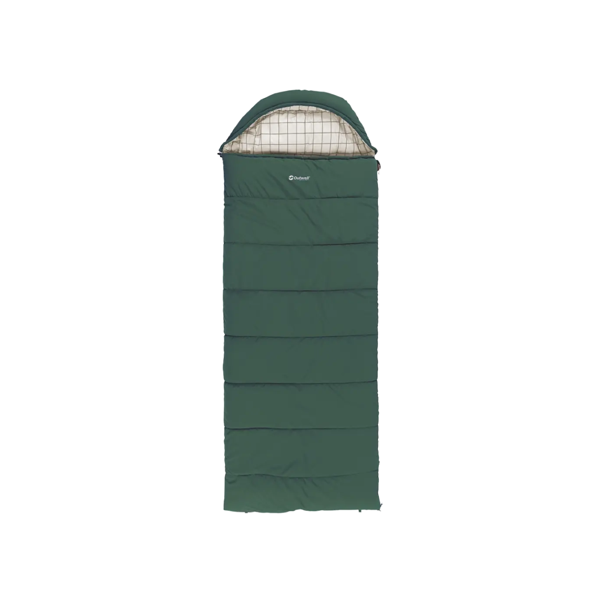 Outwell Camper Prime Green Deckenschlafsack- Zipper links- 235x90 cm - 230499