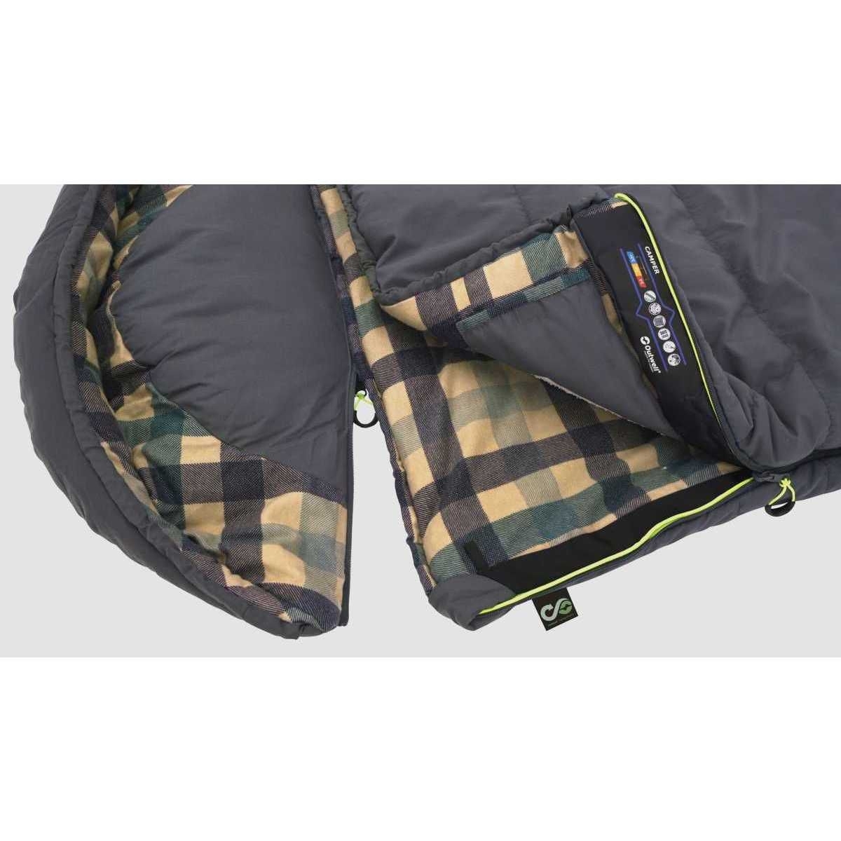 Outwell Camper Deckenschlafsack Zipper rechts 235 x 90 cm - 230418