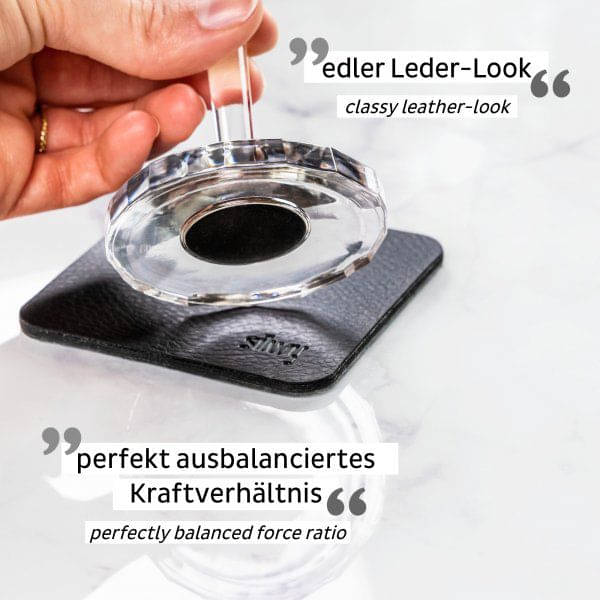 SILWY Magnet Kunststoffglaeser SEKT -2er Set- Hightech KO-CH-C-2