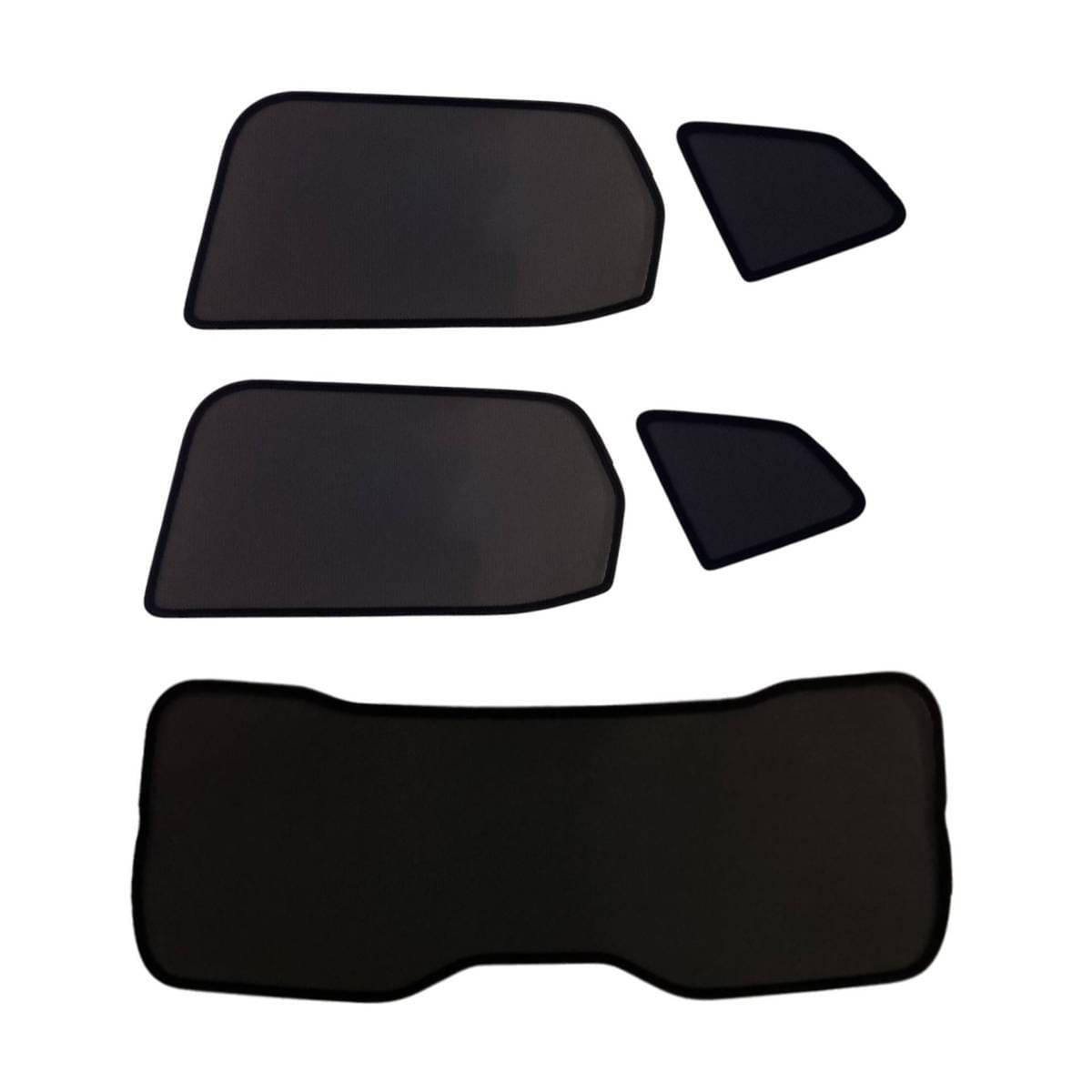 WINDESA SunClip Sonnenschutz - Sichtschutz Dacia Duster 3 ab Bj. 2024 Set ABC - sun-10317abc