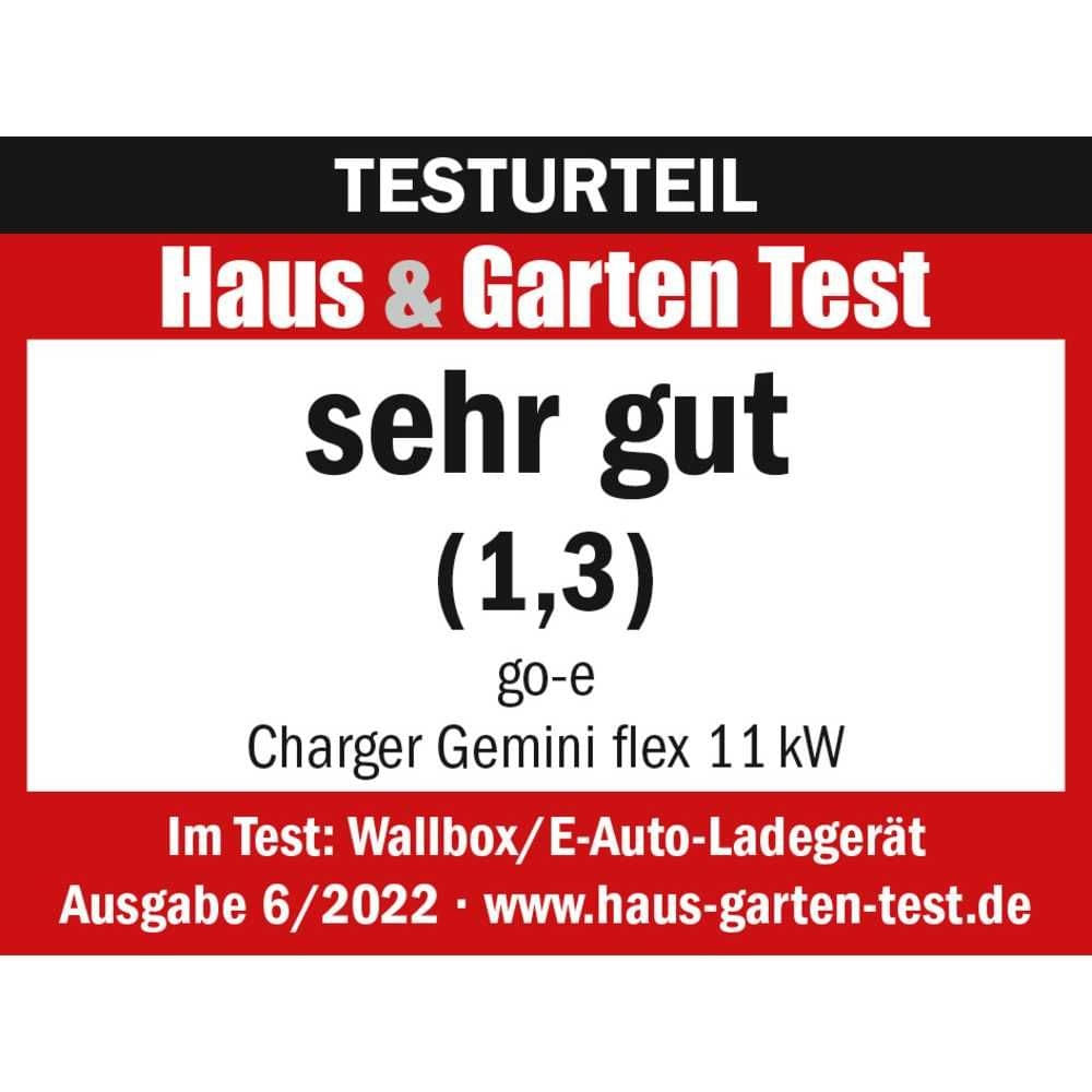 go-e Wallbox Charger Gemini flex 11 kW- 16 A- 3-phasig - CH-04-11-01