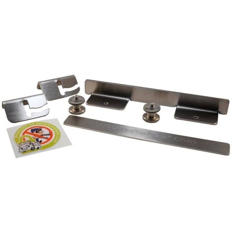 Einbruchschutz SECURE CAMPER Sicherheitsprofil Dometic S4-S5-S10 Polyvision- Groesse L- silber 