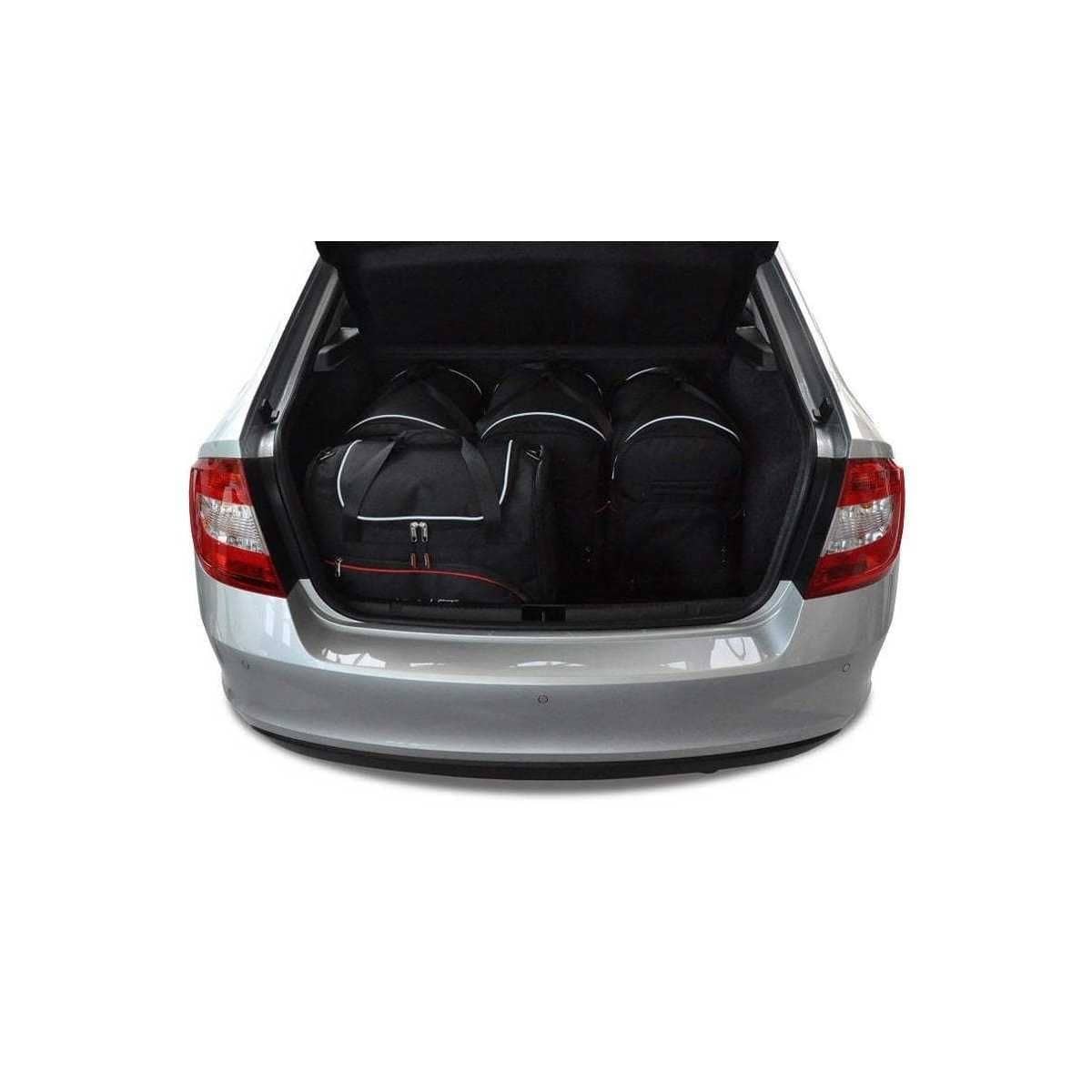 KJUST Kofferraum Taschen Set fuer SKODA RAPID LIFTBACK Bj. 2012-2019 5er-Set - 7037005
