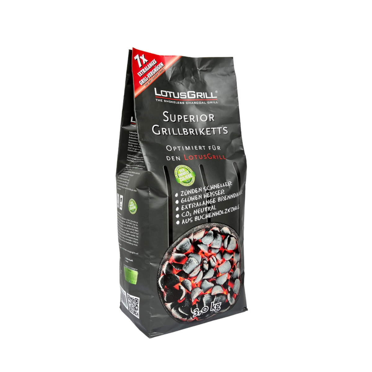 LotusGrill Superior Grillbriketts 3kg LotusGrill Superior Grillbriketts 3kg - LB-3000