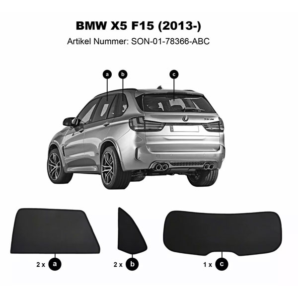 Sonniboy ClimAir Sonnenschutz BMW X5 F15 2013-2018