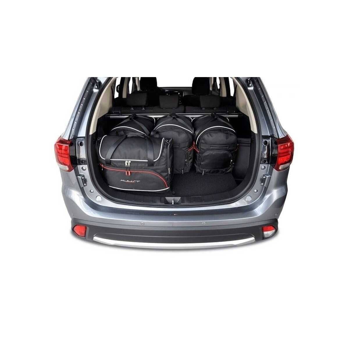KJUST Kofferraum Taschen Set fuer MITSUBISHI OUTLANDER Bj. 2012-2020 5er-Set - 7029014