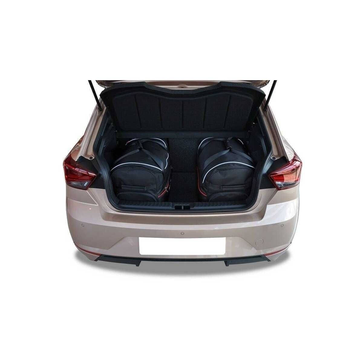 KJUST Kofferraum Taschen Set fuer SEAT IBIZA Schraegheck ab Bj. 2017 3er-Set - 7036026