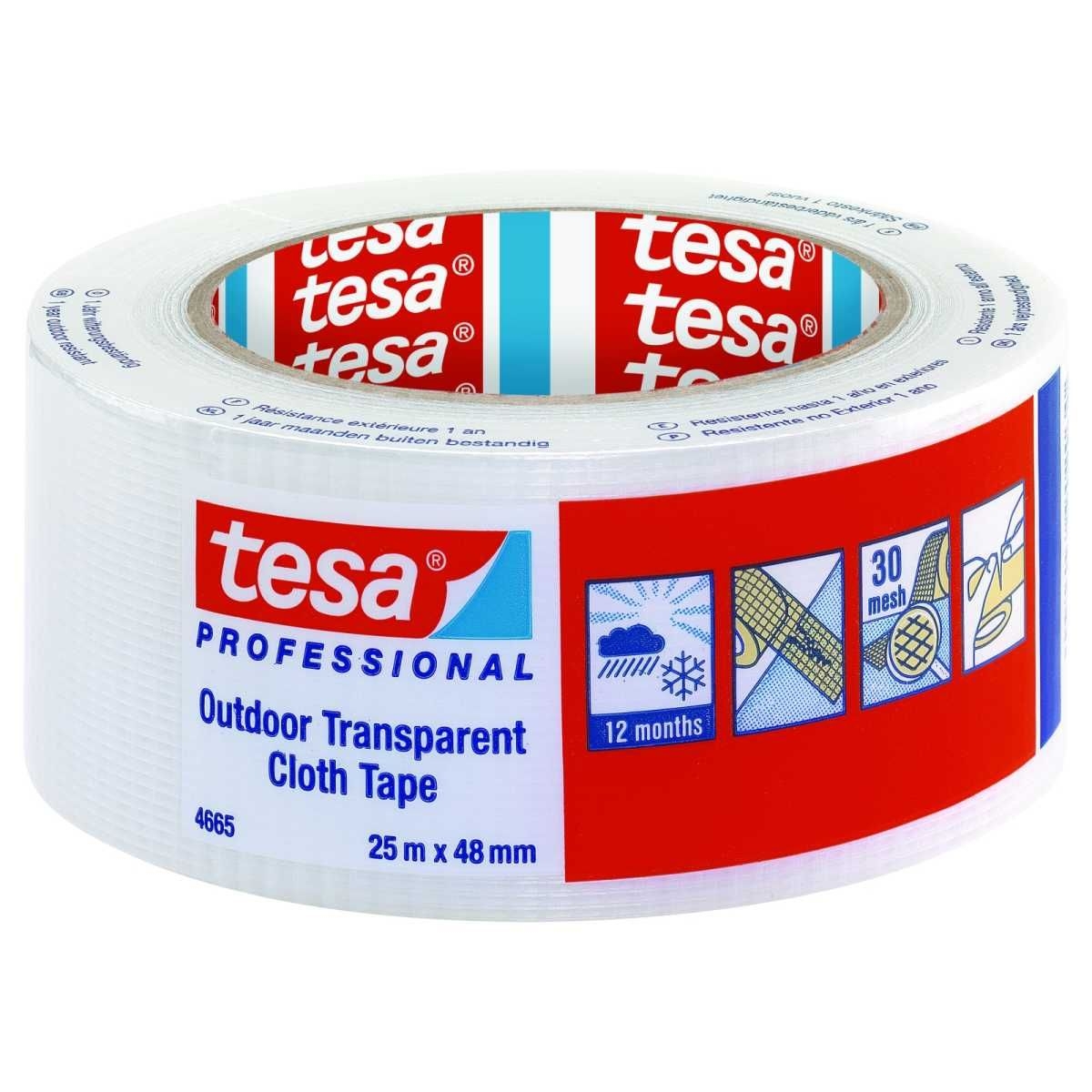 TESA Klebeband Outdoor UV Gewebeband 2500-48 - 04665-00000-00