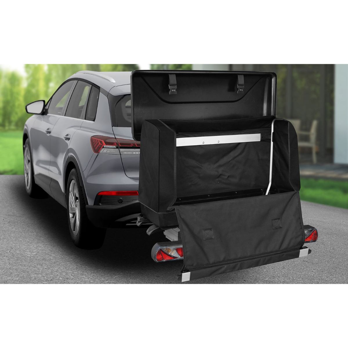 EUFAB 11651 Heckbox 350 Liter fuer Kupplungstraeger - 11651