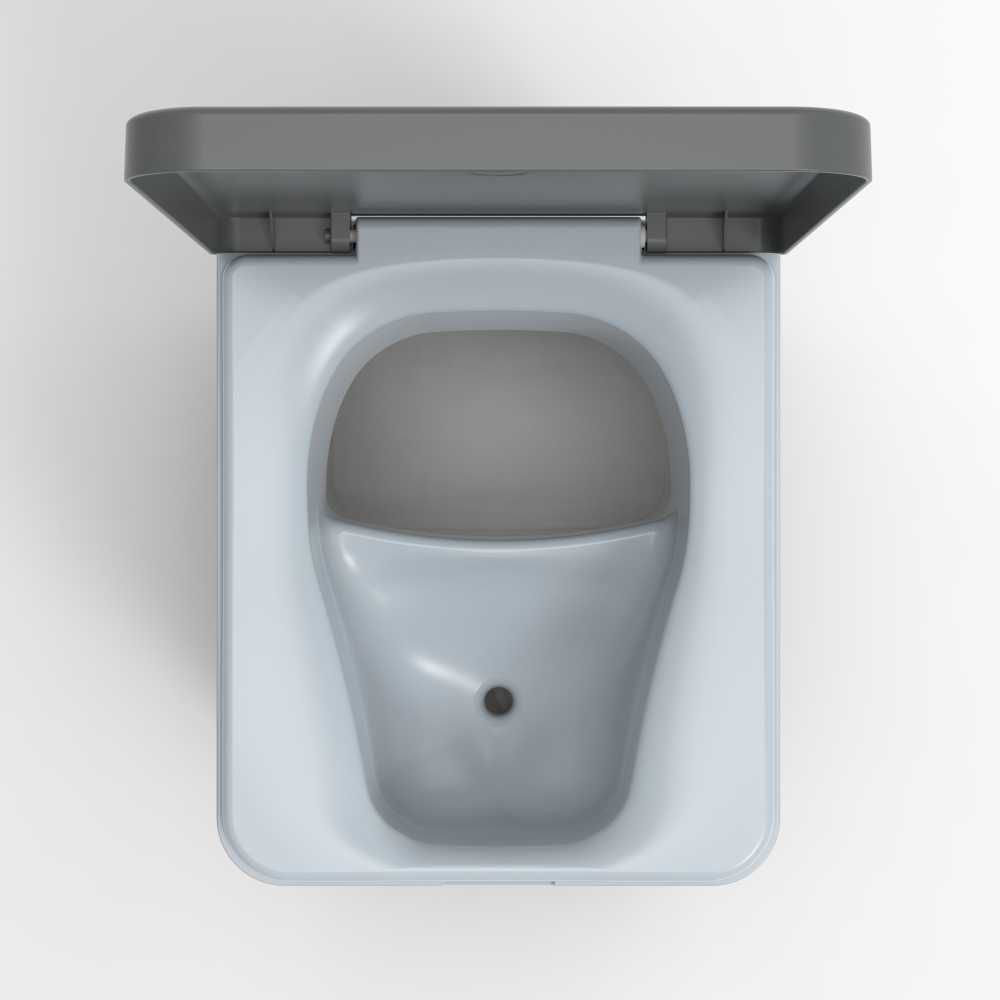 TRELINO Trenntoilette Evo Groesse L anthrazit T1-01202