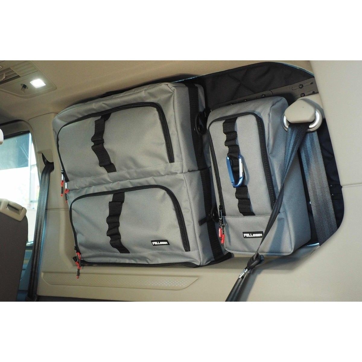 FELLEISEN Fenstertaschen fuer VW T7 Multivan langer Radstand - California
