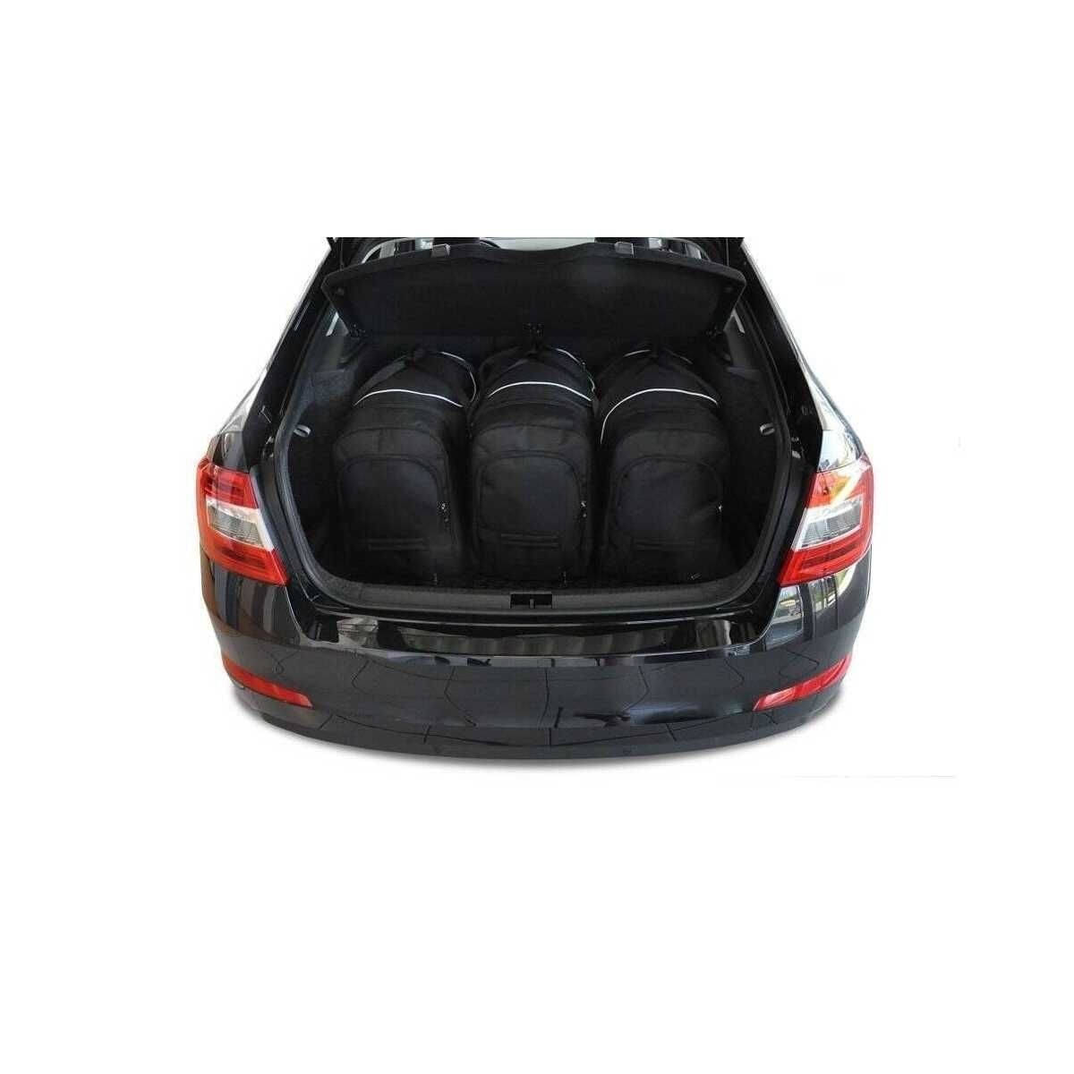KJUST Kofferraum Taschen Set fuer SKODA OCTAVIA LIFTBACK Bj. 2013-2020 5er-Set - 7037018