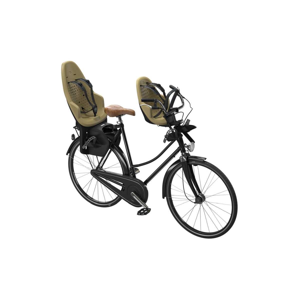 THULE Yepp 2 Maxi Fahrradkindersitz Gepaecktraeger Fennel Tan - 12021204