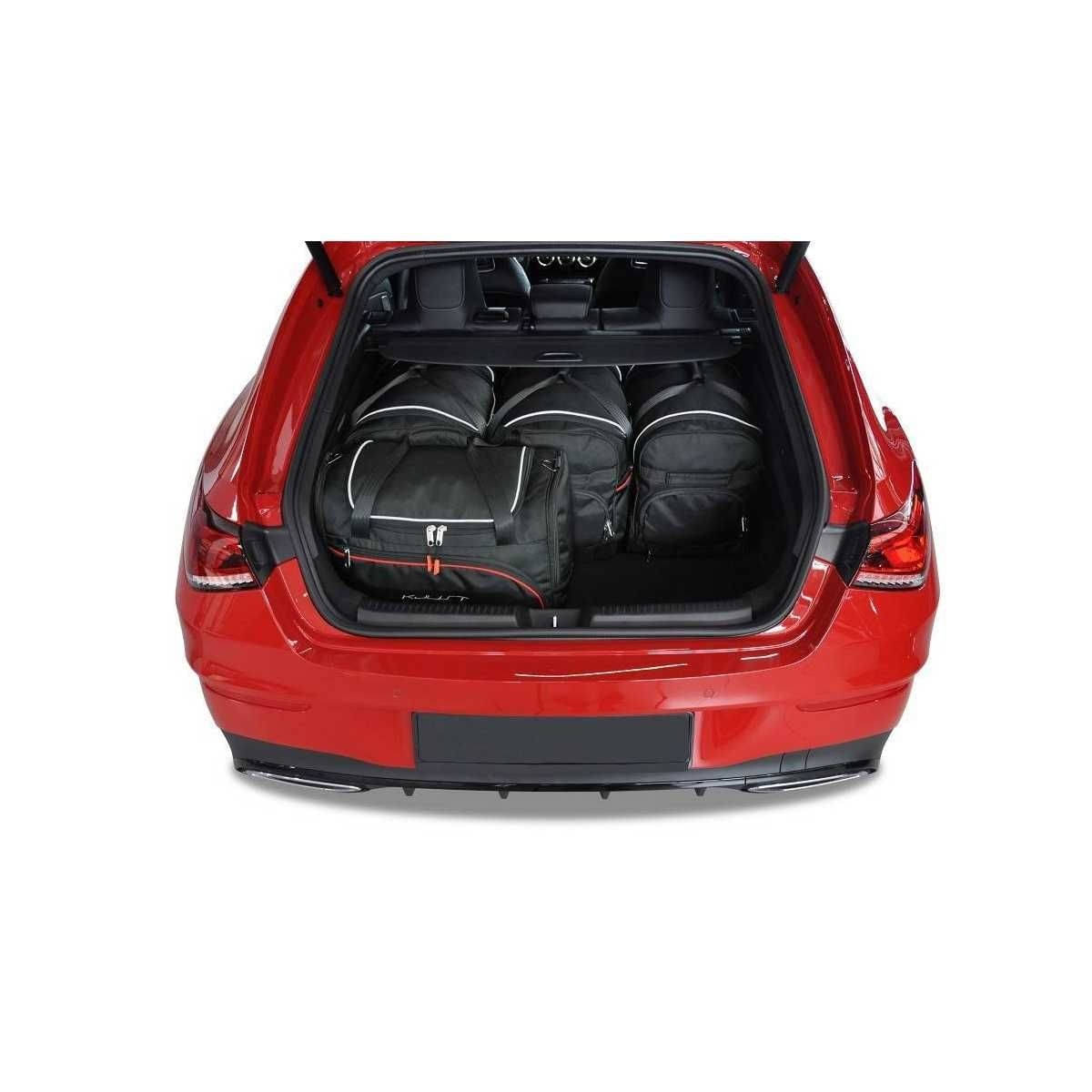 KJUST Kofferraum Taschen Set fuer MERCEDES-BENZ CLA SHOOTING BRAKE PHEV ab Bj. 2020 5er-Set - 7027074
