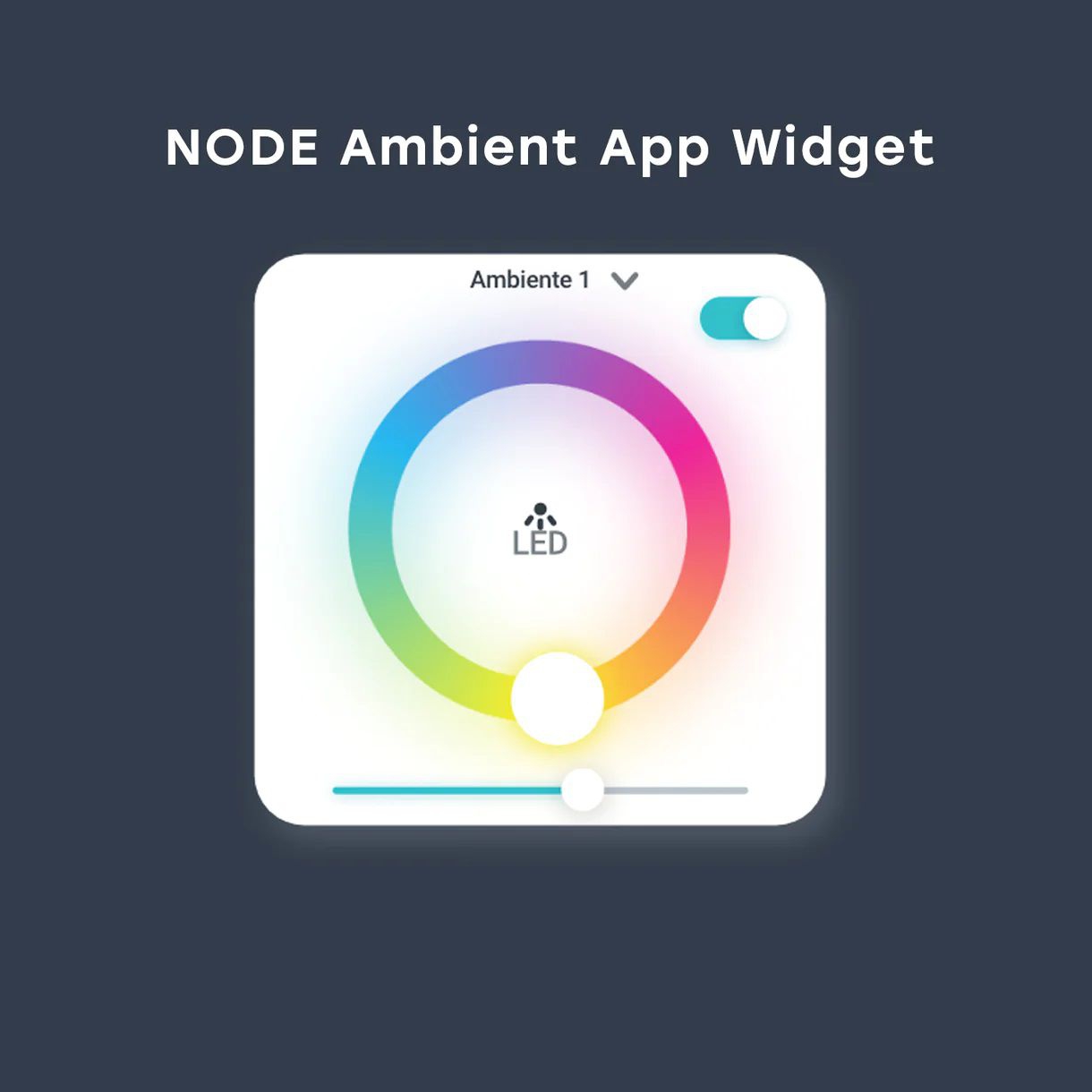 REVOTION Smarthome fuer Camper NODE-Ambient - Licht Dimmen - Farbsteuerung NODE Ambient