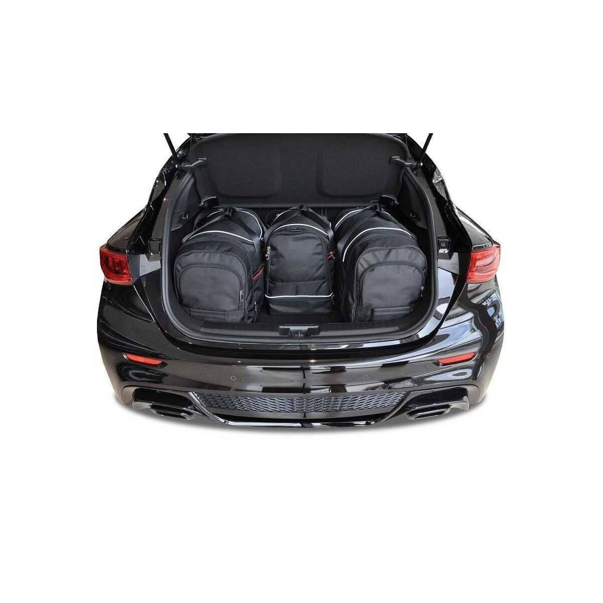 KJUST Kofferraum Taschen Set fuer INFINITI Q30 Bj. 2015-2020 4er-Set - 7019011