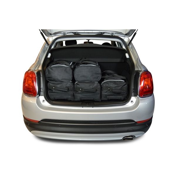 Car Bags F20202S FIAT 500X 5-T- Bj- 15- Reisetaschen Set- Auf Ihr Auto massgeschneidert- Das Original