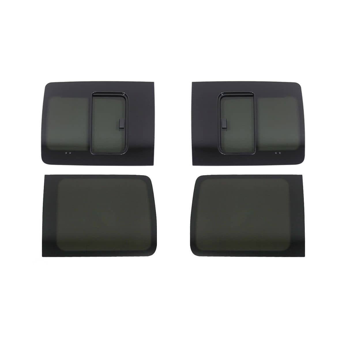 OMAC Seitenfenster Schiebefenster VW Caddy III/IV L1 Bj. 2003-2020 Komplett-Set 4er-Set OMAC Seitenfenster Schiebefenster VW Caddy III-IV L1 Bj. 2003-2020 Komplett-Set 4er-Set - G002397