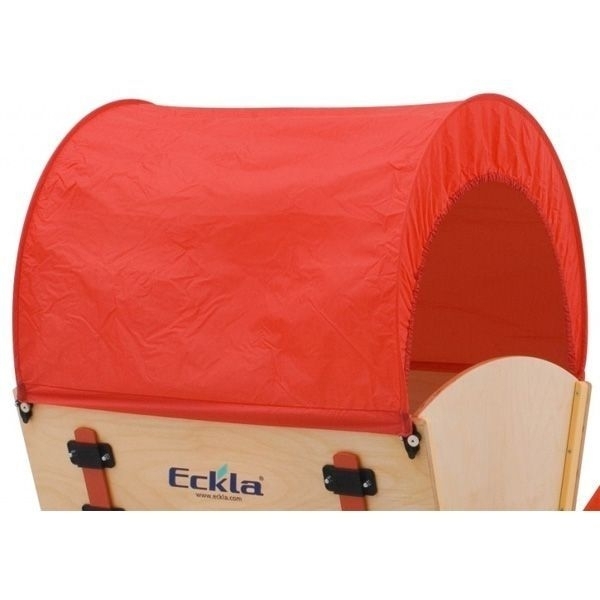 ECKLA Planendach 77875 fuer Bollerwagen ECKLATRAK-XXL rot - uni