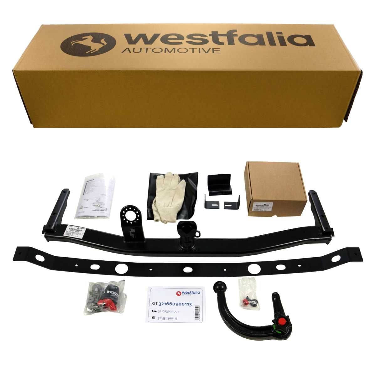 WESTFALIA Abnehmbare Anhängerkupplung VW Caddy III/IV (inkl. Maxi) 09/10-09/20 Set inkl. E-Satz Westfalia Abnehmbare Anhaengerkupplung fuer VW Caddy III - IV -inkl Life- Maxi- Alltrack- -BJ 09-2010-09-2020- - im Set mit 13-pol. fahrzeugspezifischem Elektrosatz - 321660900113