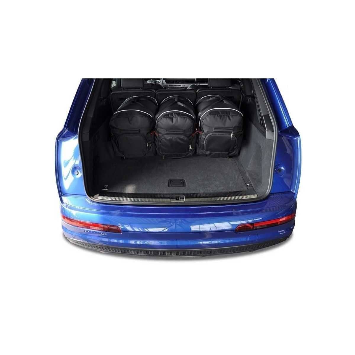 KJUST Kofferraum Taschen Set fuer AUDI Q7 PHEV ab Bj. 2020 5er-Set - 7004114