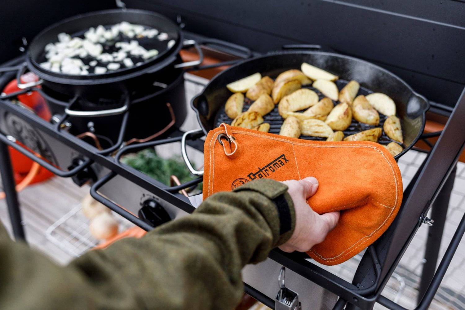 PETROMAX Aramid Pro 300 Topflappen ohne Eingriff 2er Set PETROMAX Aramid Pro 300 Topflappen ohne Eingriff 2er Set t300