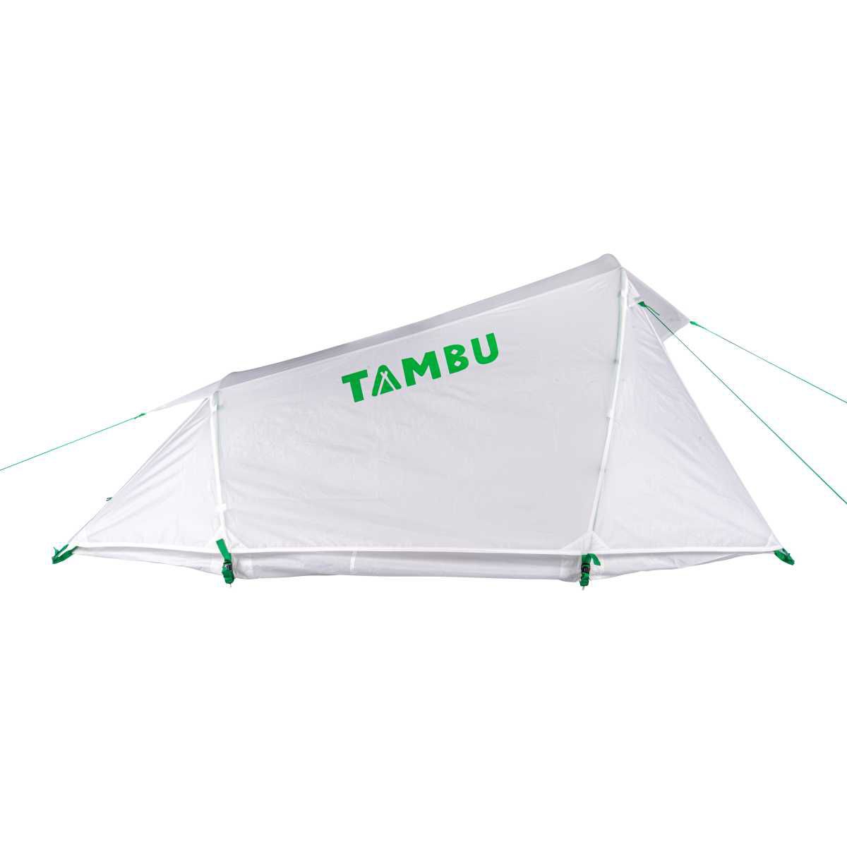 TAMBU SURAN Trekkingzelt Eco Plus Line Weiss 2 Personen - 20240412