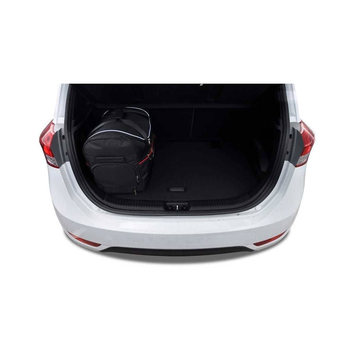 KJUST Kofferraum Taschen Set fuer HYUNDAI ix20 Bj. 2010-2020 3er-Set - 7018020