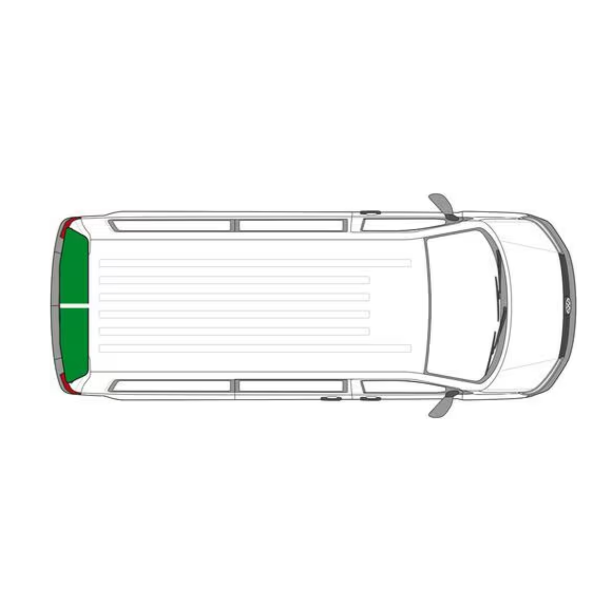 CARBEST Premium Thermomatten-Set Hecktür Ford Transit Bj. 2006-2014 CARBEST Premium Thermomatten-Set Hecktuer Ford Transit Bj. 2006-2014 - 372365