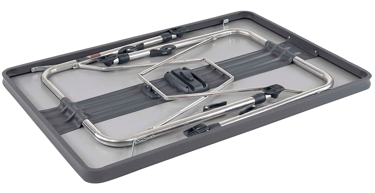 CRESPO Campingtisch Ligero AL-246 100 x 65 cm grau - 1151353