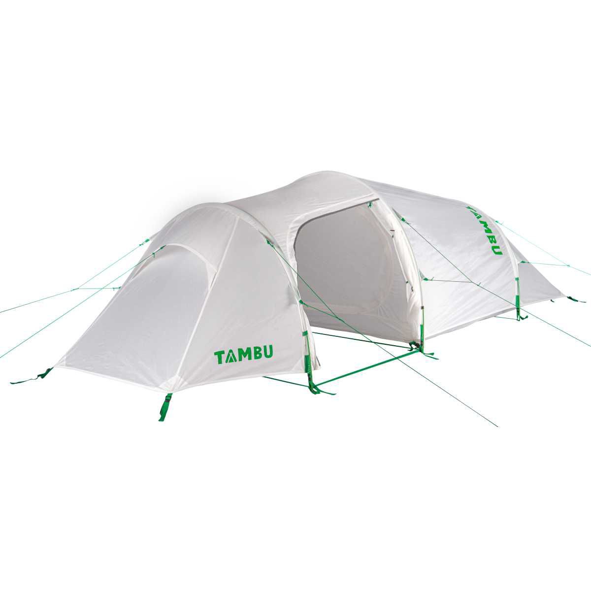 TAMBU SADA Tunnelzelt Eco Plus Line Weiss 2 Personen - 20240413