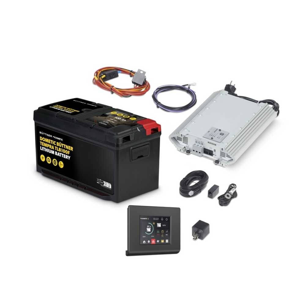 DOMETIC BÜTTNER PP 00101F Lithiumbatterie-System PowerSet II 100 Ah DOMETIC BUeTTNER PP 00101F Lithiumbatterie-System PowerSet II 100 Ah - 9620017213