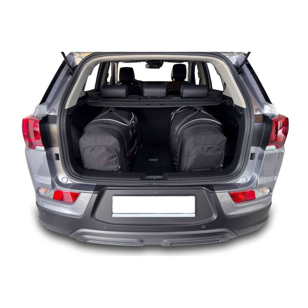 KJUST Kofferraum Taschen Set fuer SSANGYONG KORANDO ab BJ. 2019 4er-Set - 7008002