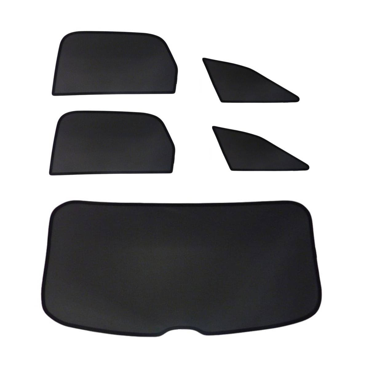 WINDESA SunClip Sonnenschutz - Sichtschutz Audi A6 Avant ohne Klebehalter Bj. 2018-2025 Set ABC - sun-10307abc