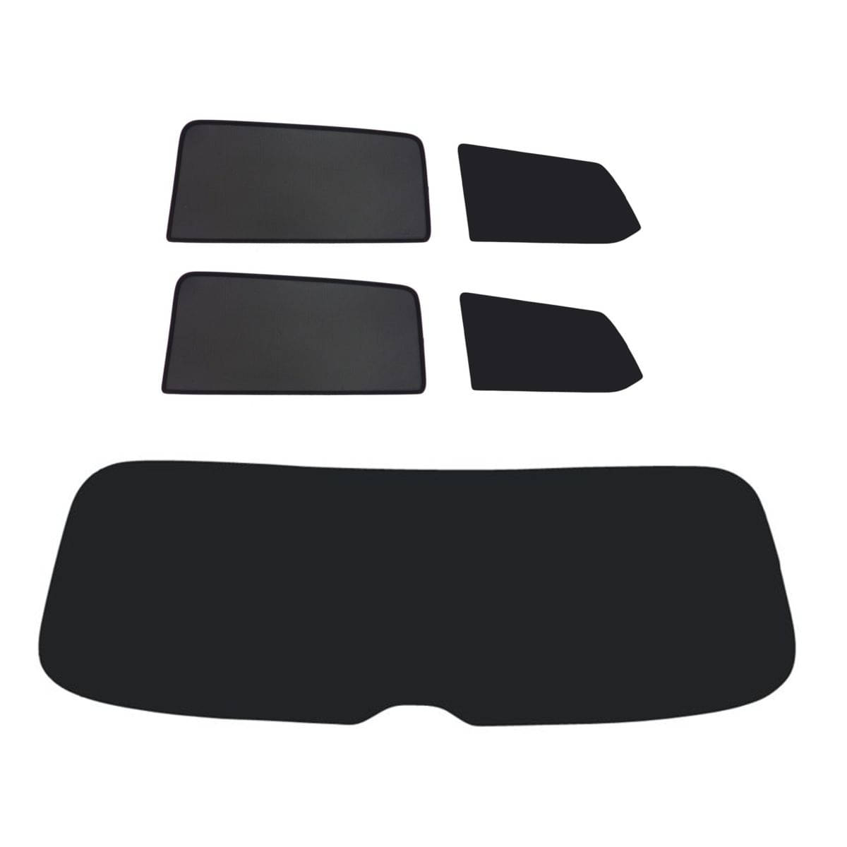 WINDESA SunClip Sonnenschutz - Sichtschutz VW Passat ab Bj. 2014 Set ABC - sun-10404abc